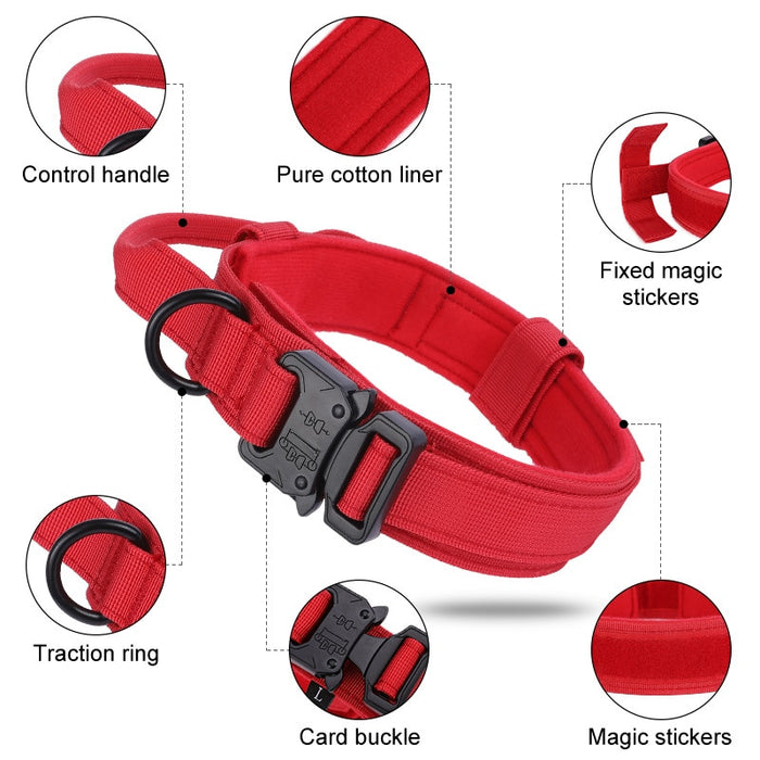 Durable Military Tactical Dog Collar