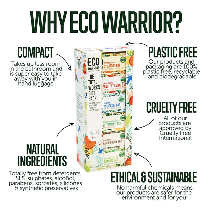 Eco Warrior Total Works Gift Pack - 6 x 100g