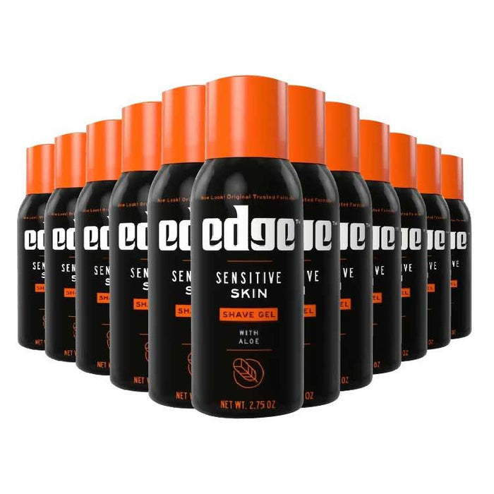 Edge - Sensitive Trial Gel 2.75 oz - 12 Pack - Travel Size