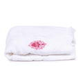 Eloise hooded bathrobe on white background