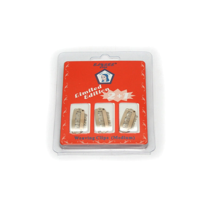 Elysee Star WEAVING CLIP 2+1 (36pc) - Elysee Star