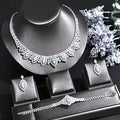Wedding Jewelry - 3-Piece Luxury Cubic Zirconia Bridal Jewelry Set