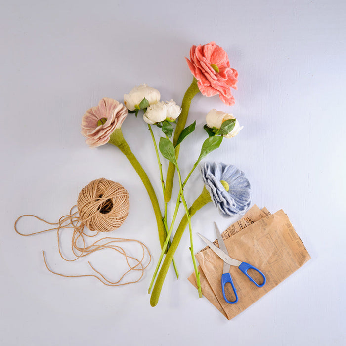 Endless Felt Flower Stems | Aveva