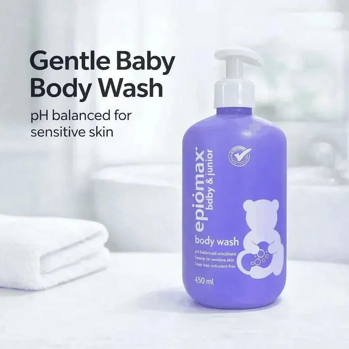 Epimax Baby & Junior Body Wash Pump - 450ml Facebook Ad