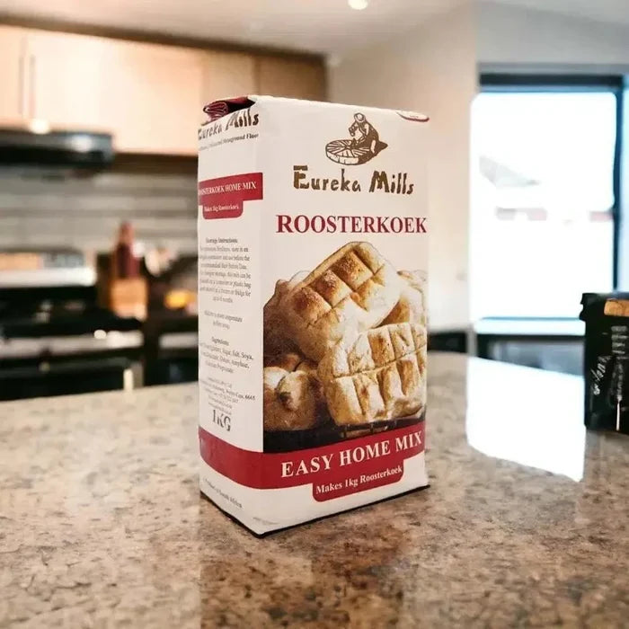 Eureka Mills Roosterkoek Easy Home Mix 1kg pack for braai and baking