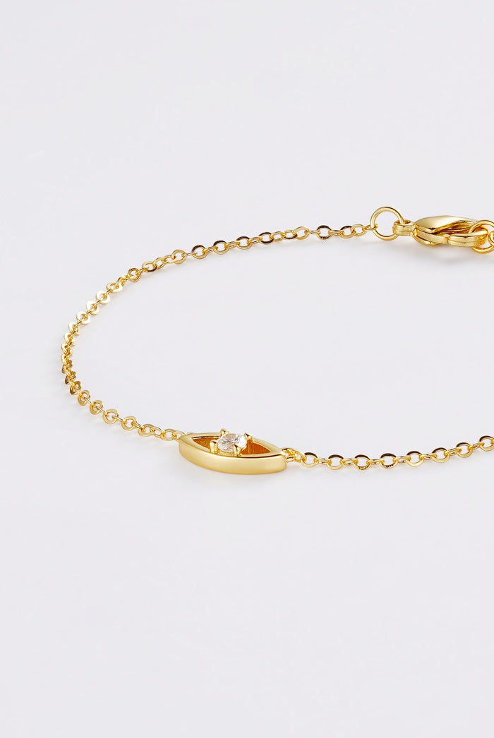 Evil Eye Bracelet - Gold