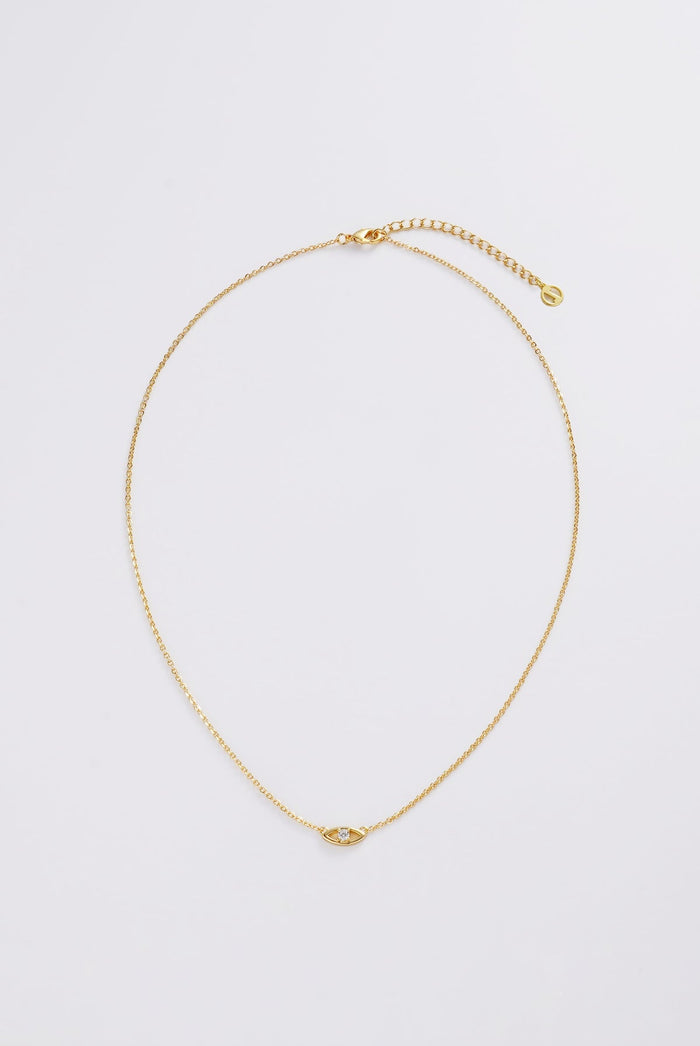Evil Eye Necklace - Gold