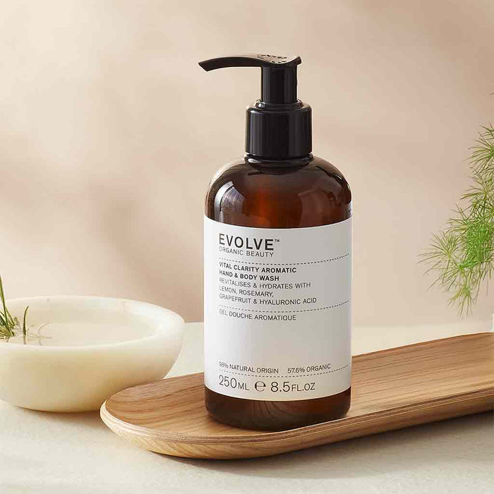 Evolve Organic Beauty Vital Clarity Aromatic Wash 250ml