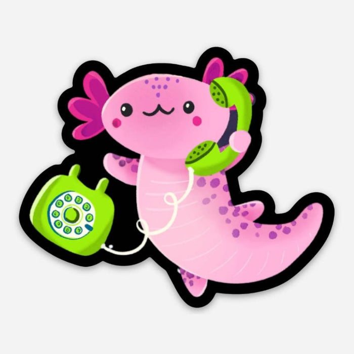 Exclusive Extra Celestial Axolotl Vinyl Sticker