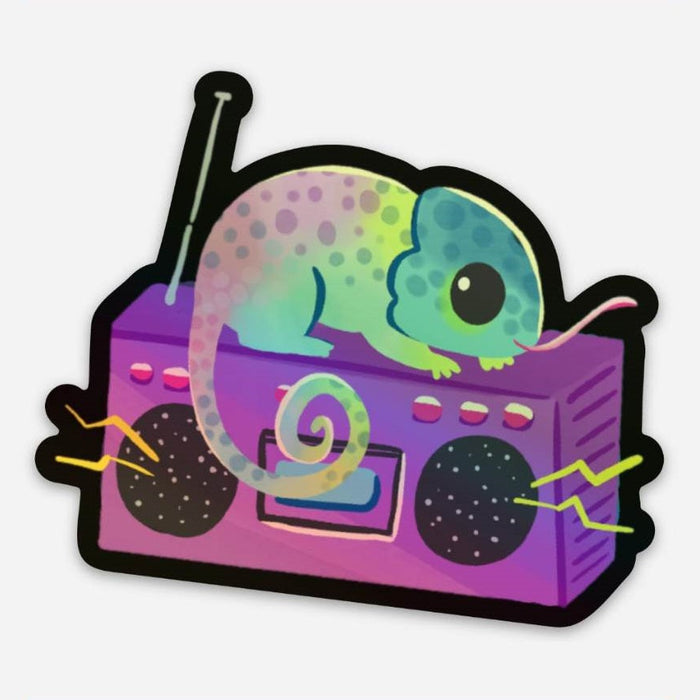 Exclusive Extra Celestial Holographic Chameleon Vinyl Sticker