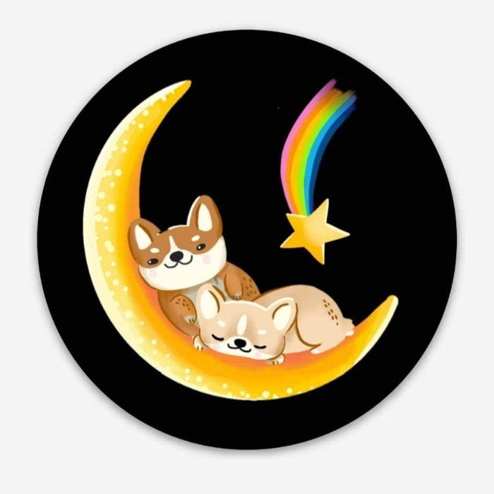 Exclusive Extra Celestial Puppies Vinyl Sticker