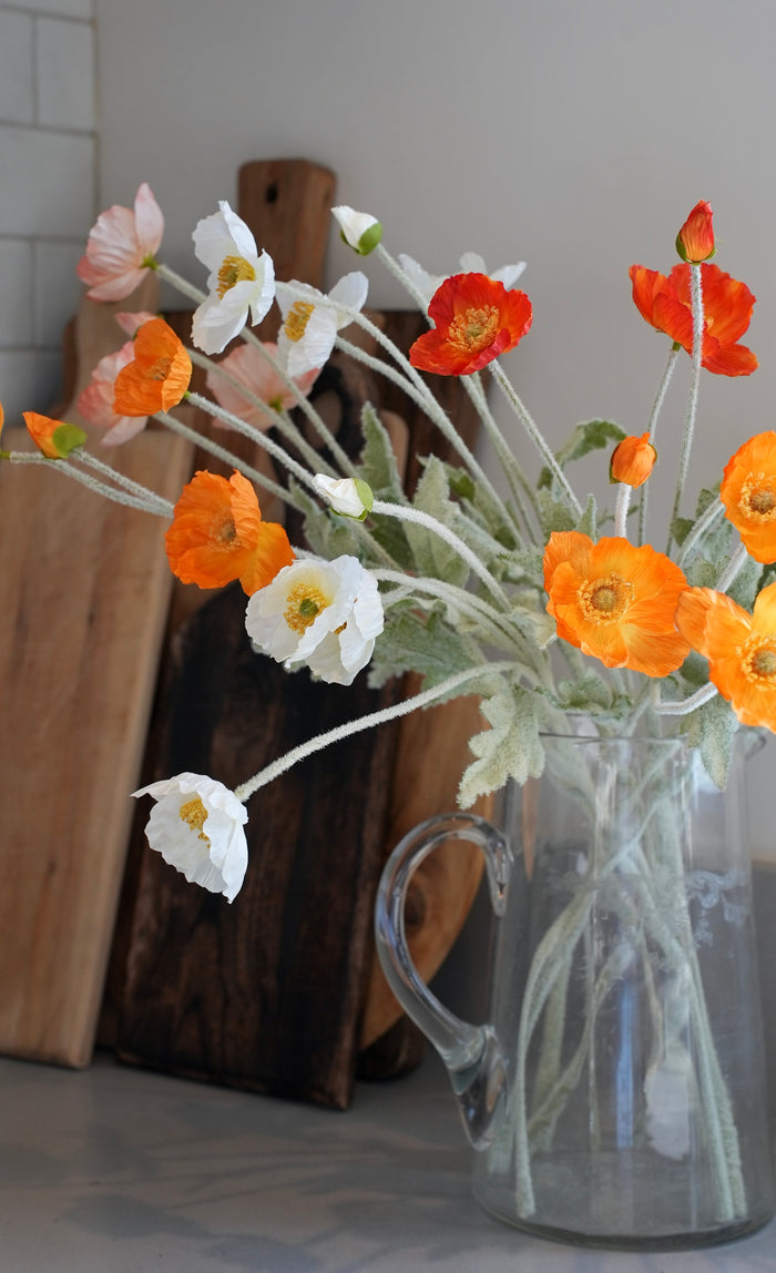 Faux Icelandic Poppy - Magnolia Lane co. Home + Garden + Gift