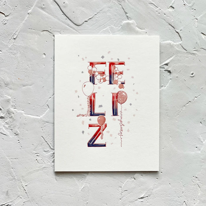 Feliz Cumpleaños Greeting Card