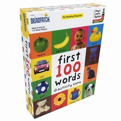 First 100 Words Activity Game