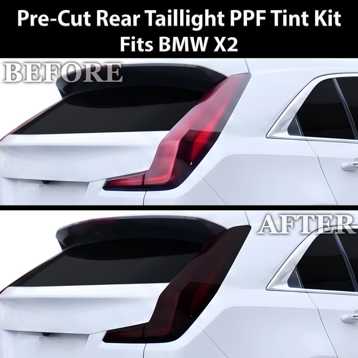 Fits Cadillac XT4 2019-2023 Full Headlight Taillight Precut Smoked PPF Tint Kit Film Overlay  - Bogar Tech Designs