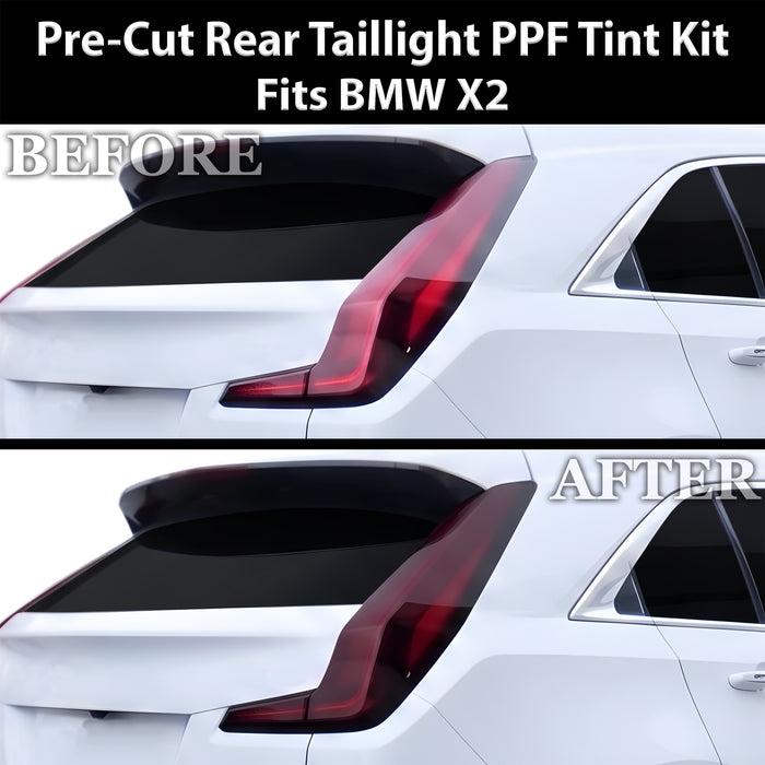 Fits Cadillac XT4 2019-2023 Full Headlight Taillight Precut Smoked PPF Tint Kit Film Overlay  - Bogar Tech Designs