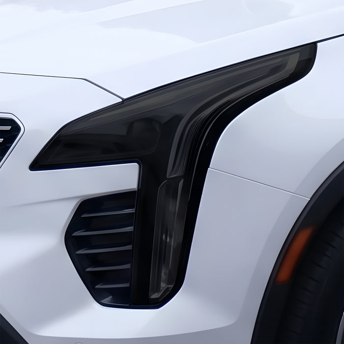 Fits Cadillac XT4 2019-2023 Full Headlight Taillight Precut Smoked PPF Tint Kit Film Overlay  - Bogar Tech Designs