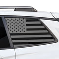 Fits Honda Passport 2019-2025 Quarter Window American Flag Vinyl Decal Stickers - Bogar Tech Designs