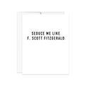 Fitzgerald Hemingway Notecard