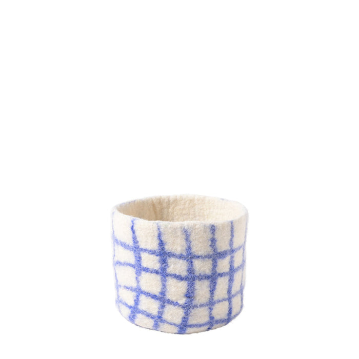 Thin Checked Blue / Regular