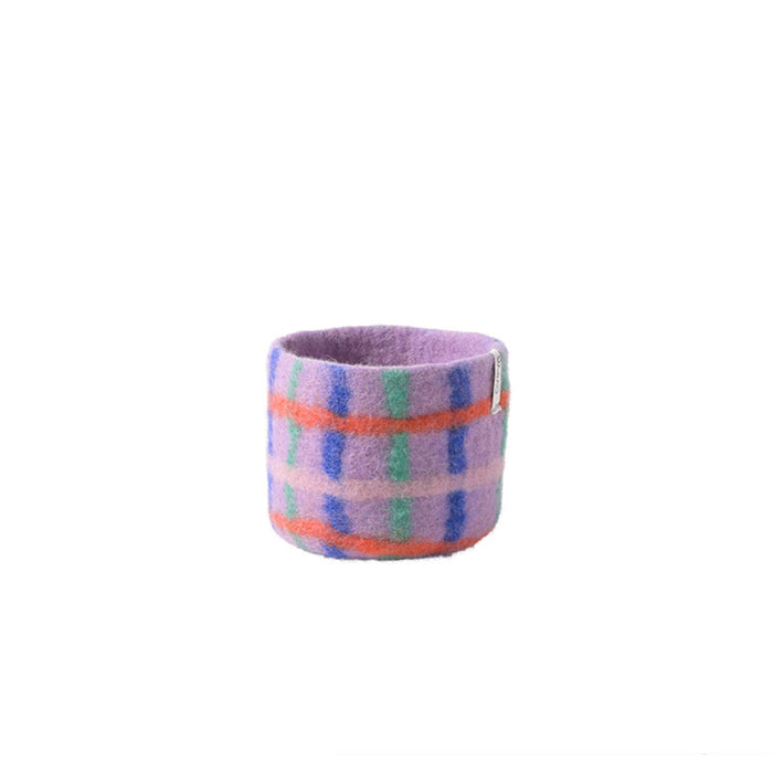 Thick Checked Lilac Multi / Regular
