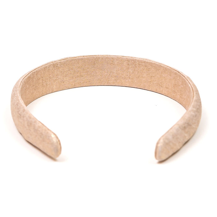 Foil Puff Hair Band - Beige