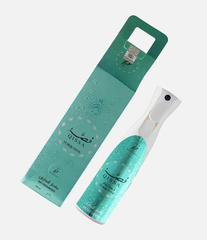 FRASH QISSA TURQUOISE AIR FRESHENER 320ML - Khadlaj Perfumes