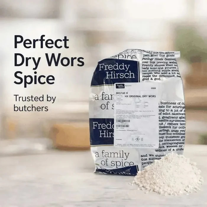 Freddy Hirsch Dry Wors Original Spice 1kg (Seasoning ONLY) Facebook Ad