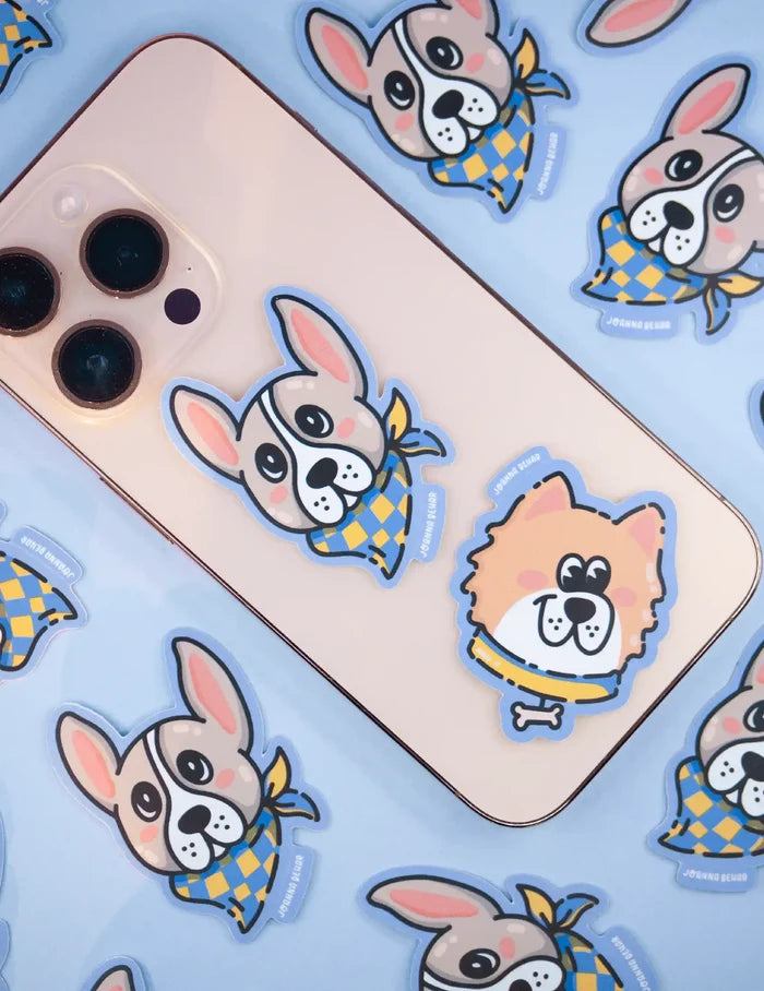 Frenchie vinyl sticker