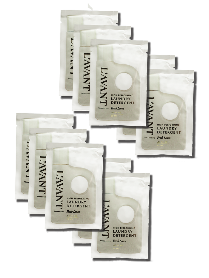 Fresh Linen Laundry Detergent sample pouch - Magnolia Lane co. Home + Garden + Gift