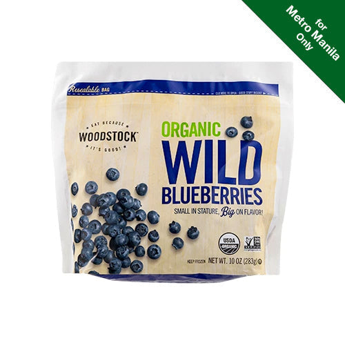 Frozen Woodstock Organic Wild Blueberries 283g