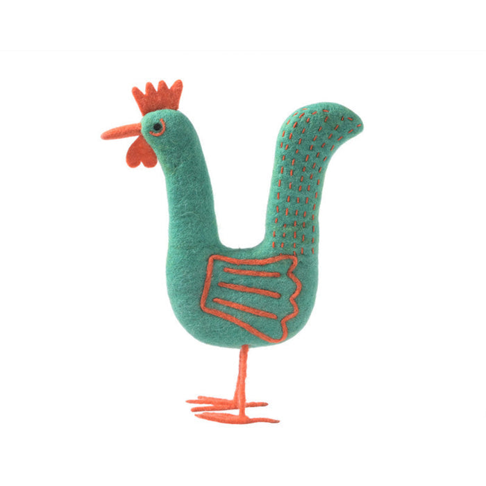 Funky Felt Rooster | Aveva