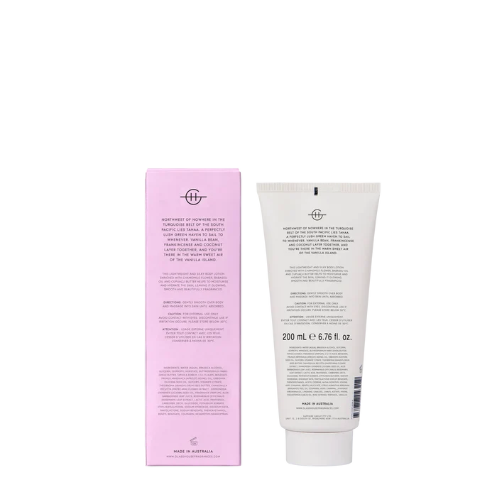 Glasshouse Fragrance glasshouse Glasshouse A Tahaa Affair Body Lotion 200mL