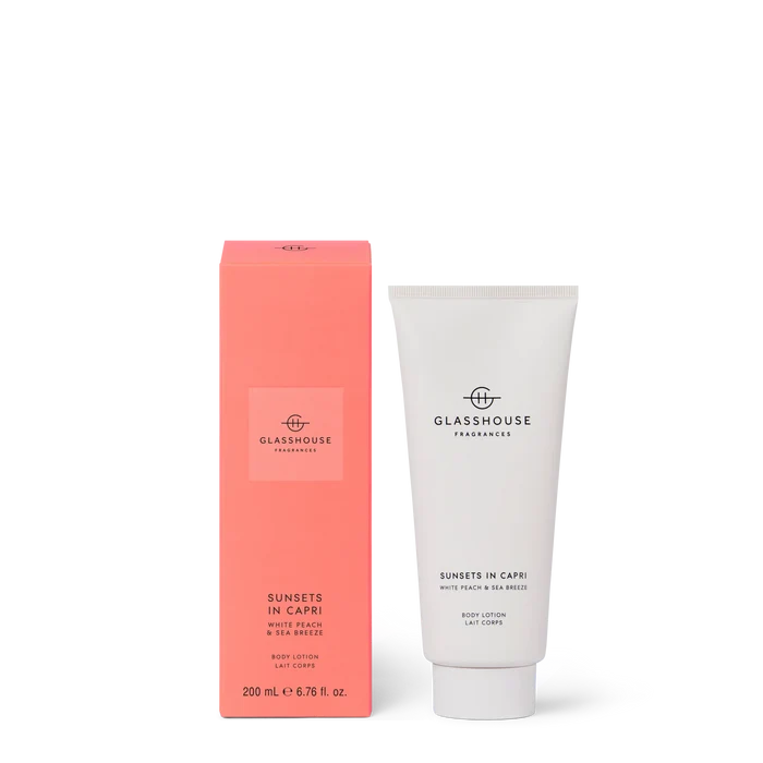 Glasshouse Fragrance glasshouse Glasshouse Sunsets In Capri Body Lotion 200mL