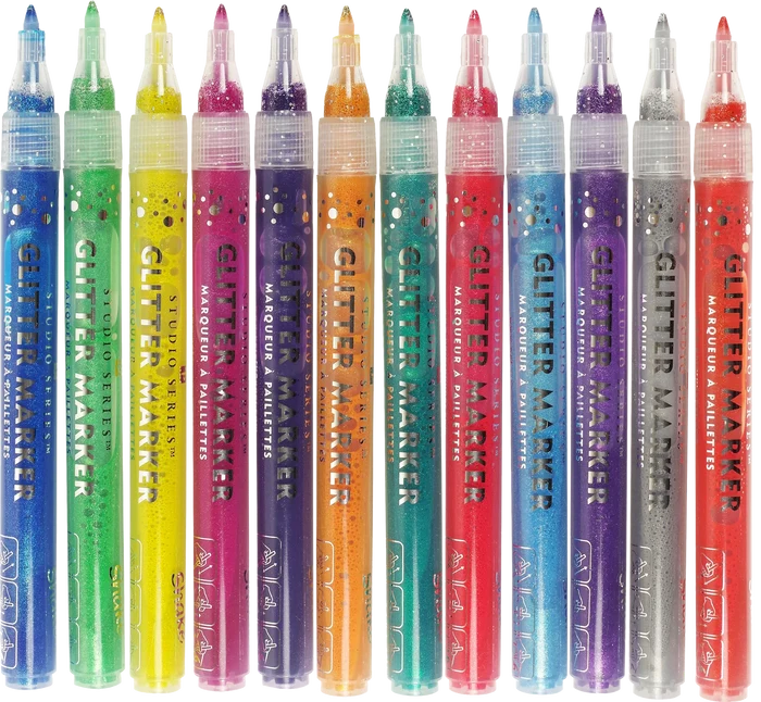 Glitter Markers