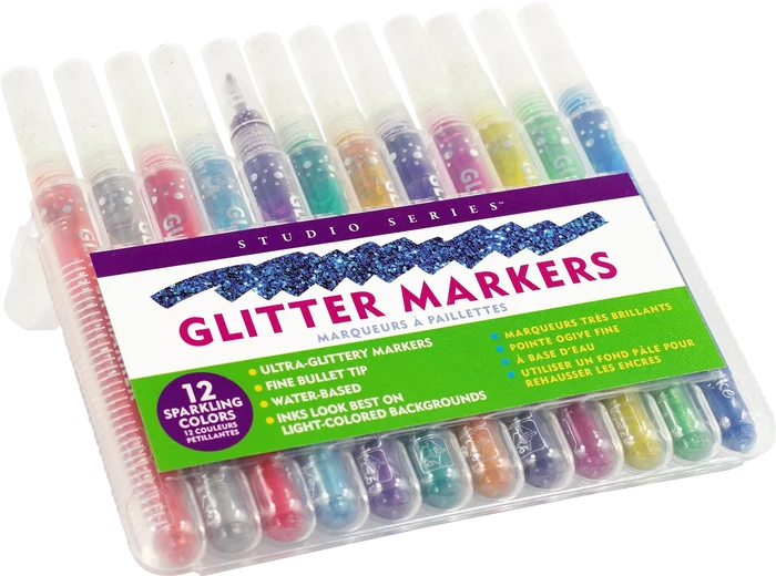 Glitter Markers