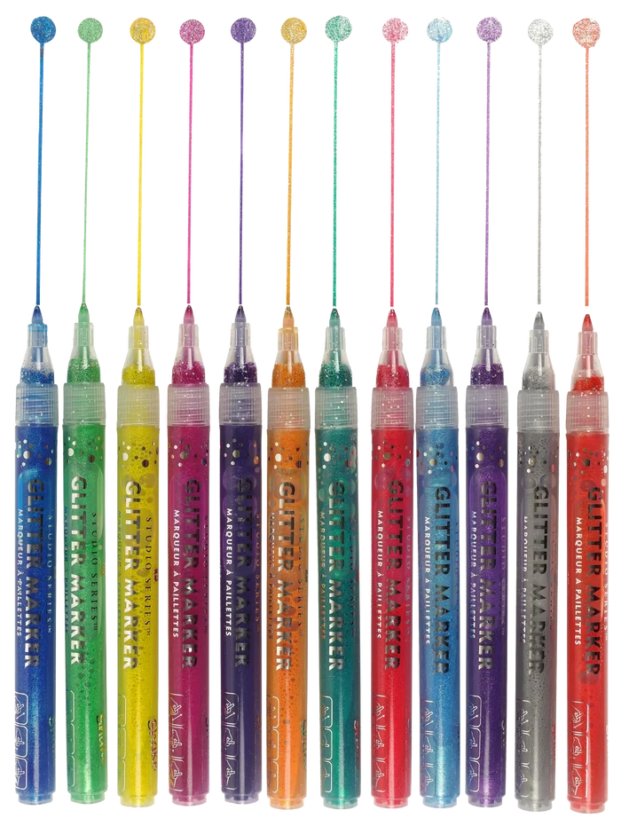 Glitter Markers