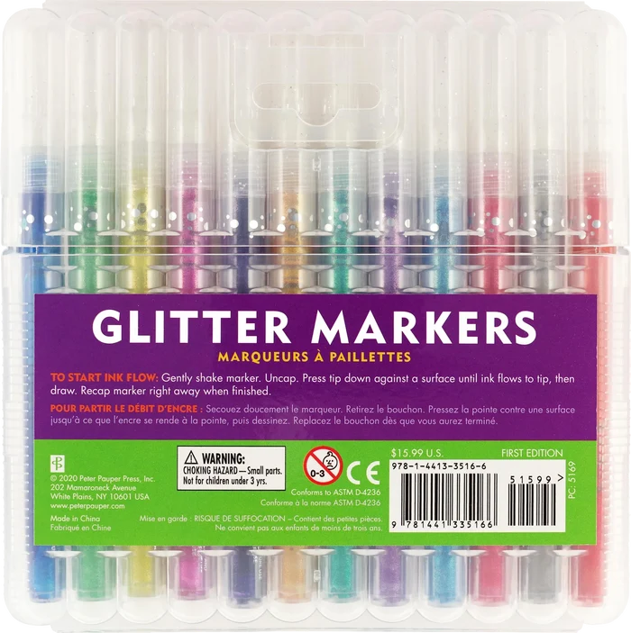 Glitter Markers