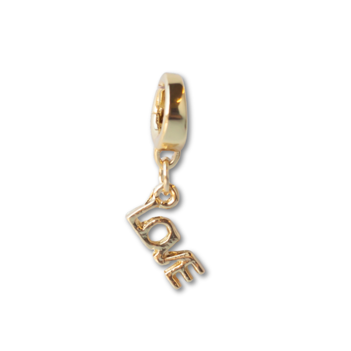 Gold Charm-Love