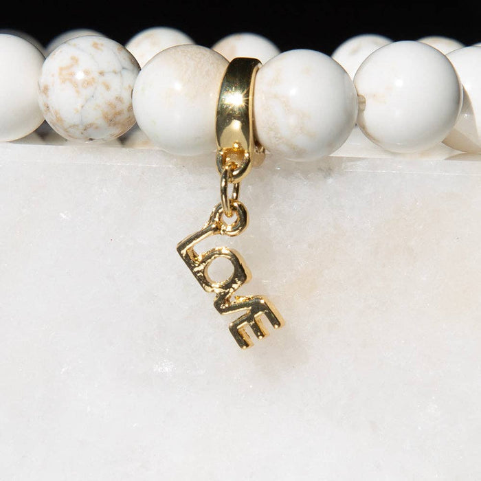 Gold Charm-Love