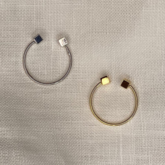 Gold Dipped DoubleCube Ring - Taryn x Philip Boutique