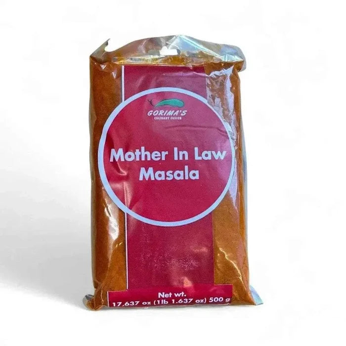 Gorima's Spice Mother-in-law Masala 500g pack of hot, aromatic South African-Indian spice blend for curries and marinades