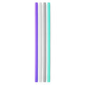 GoSili Reusable Silicone Straws, Extra Long/Wide