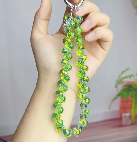 Green With Envy Fancy Phone Charm â Green with Envy Phone Charm - Emerald Beaded Phone Wrist Strap Make them green with envy every time you pull out your phone!