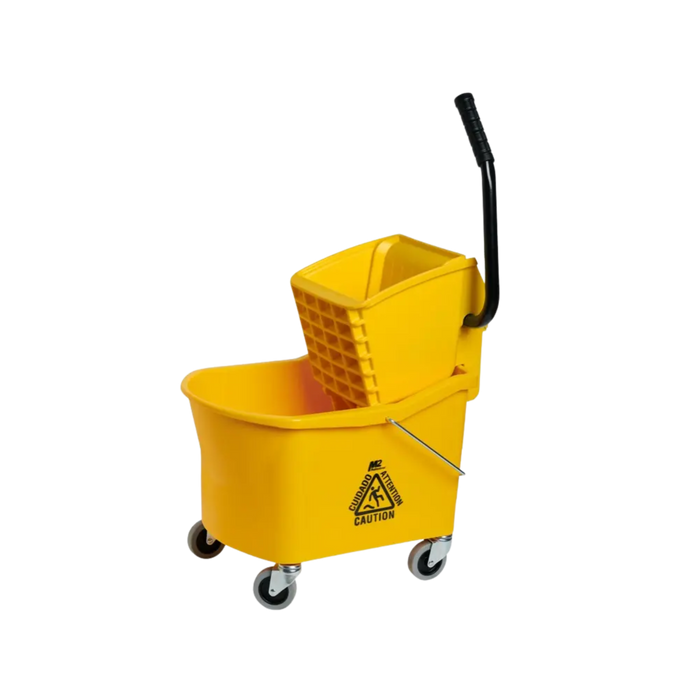 Grizzly 30L Side Press Yellow Bucket and Wringer