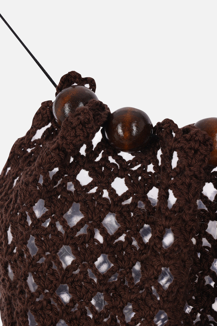 halterneck top in crochet