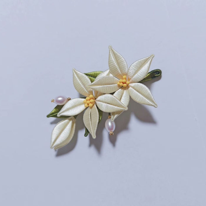 Handmade Chanhua Bellflower Hair Accessory - Daily, Wedding & Banquet