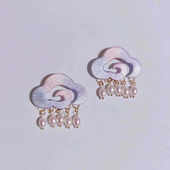 Handmade Chanhua Cloud Hair Clip - Daily, Wedding & Banquet