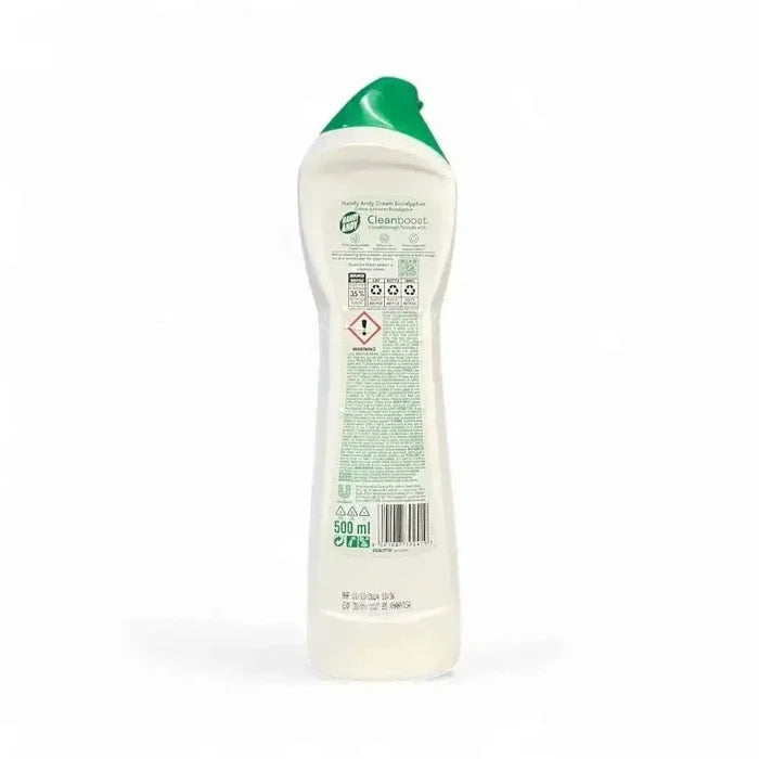 Handy Andy Cream Eucalyptus 500ml cleaner bottle for effective home cleaning