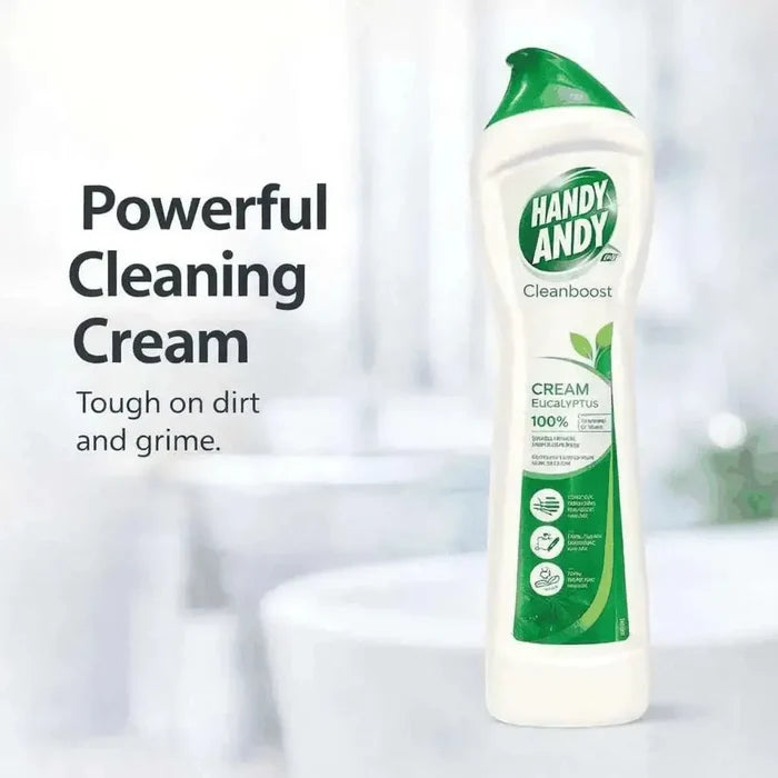 Handy Andy Cream Eucalyptus 500ml household cleaner promotional image